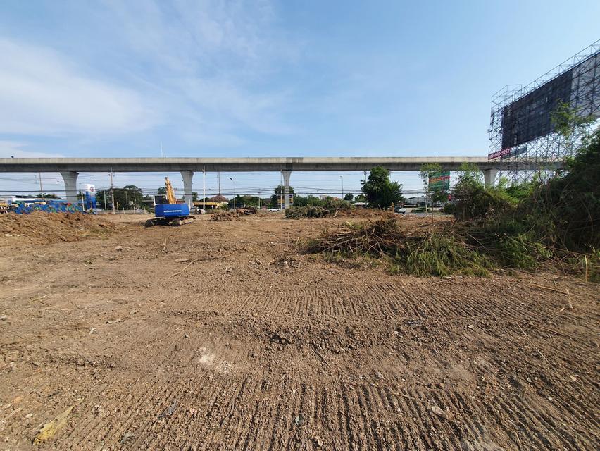 ที่ดิน2-1-55ไร่(ถมแล้ว) ติดรัตนาธิเบศร์ ติดรถไฟฟ้า ใกล้สถานีรถไฟฟ้าบางพลู 350ม. สามารถทำตึกสูง 4