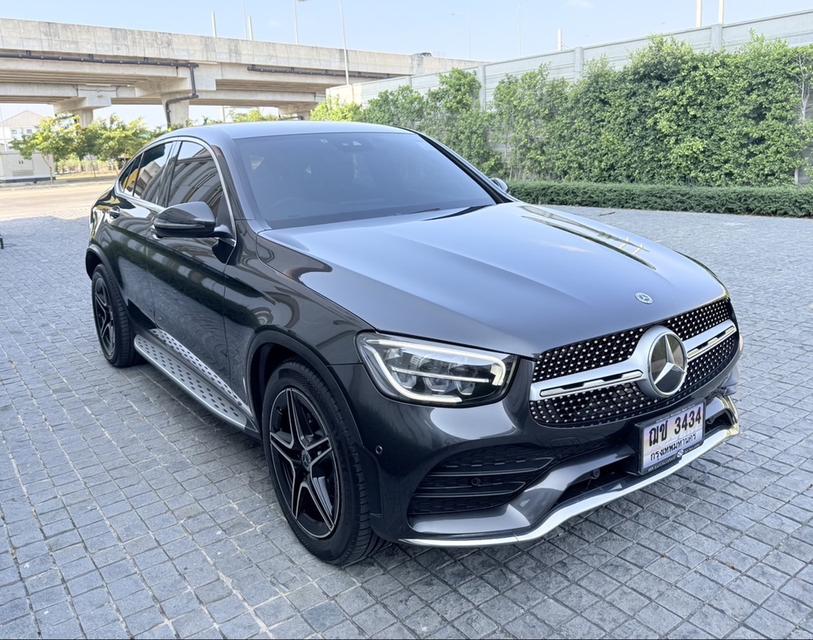 รหัสรถ AP3434 Benz GLC220d Coupe AMG ปี 2021 (สีเทา) รูปย่อยที่ 2