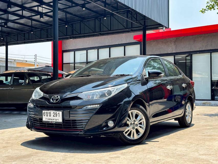 ขายรถ Toyota Yaris Ativ 1.2G Sedan ปี 2018 สีดำ เกียร์ออโต้