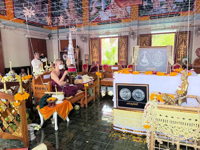 รุ่นแรก#เหรียญพิมพ์รูปไข่โบราณและเหรียญโชคดีทันใจ วิสาขบูชาวัดดอนไฟ ปี2568 #เนื้อทองแดง 17
