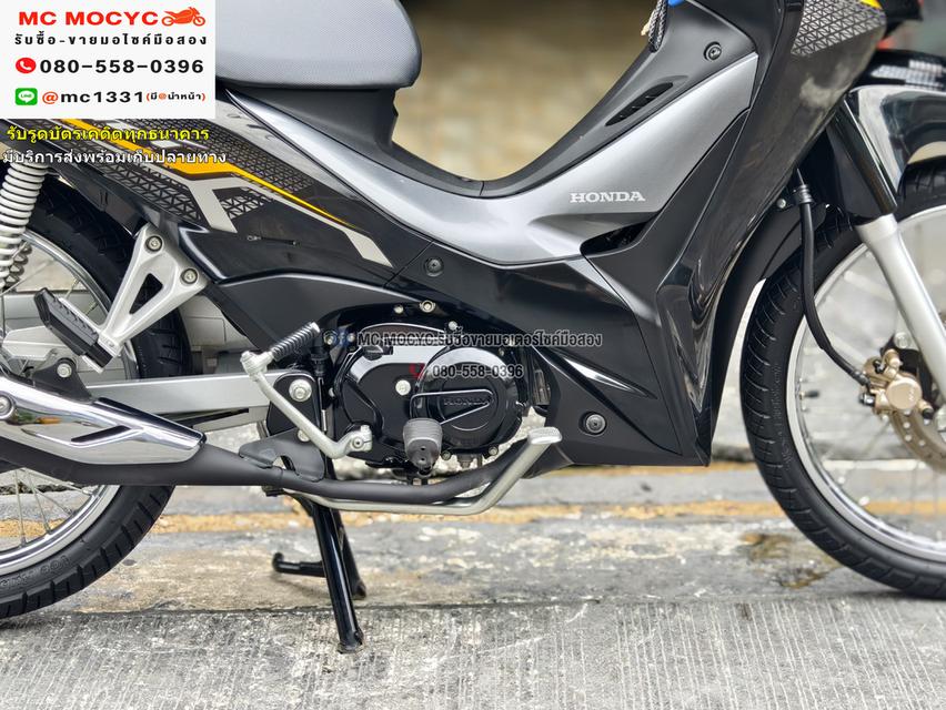 Wave 110i 2022 วิ่ง300โล สตาดมือ รถบ้านมือเดียว กุญแจ2ดอกบุคเซอวิสครบ No1132 15