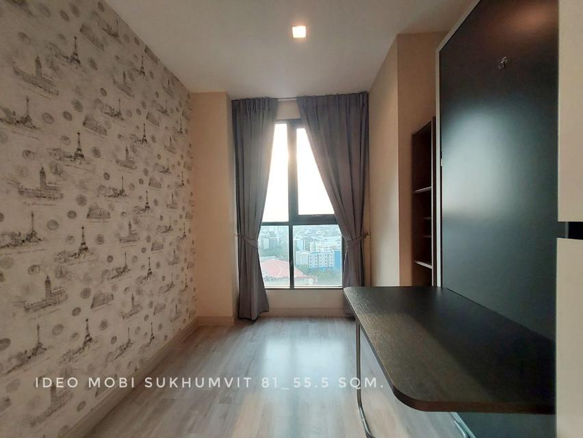 ให้เช่า คอนโด Ready to move 2 bedrooms nice rooms IDEO MOBI Sukhumvit 55.5 ตรม. corner unit quite and privacy close to B 6