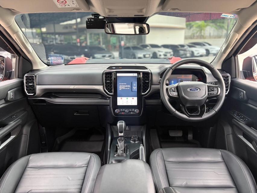 2023 FORD RANGER, 2.0 SPORT 4WDโฉม HI-RIDER DOUBLE CAB เกียร์ออโต้ สีส้ม รูปที่ 8