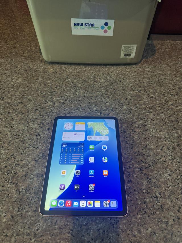 ขายๆๆๆถูกๆๆiPadAir4สีใหม่หายากPink 64กิ๊กWifi Only ใช้งานดีทุกๆฟังชั่นสูนTrueทุกๆฟังชั่นรีสโตได้ตลอดไม่มีติดไอคราว Model TH/A สภาพ: 97% สวยๆๆคับไร้ร