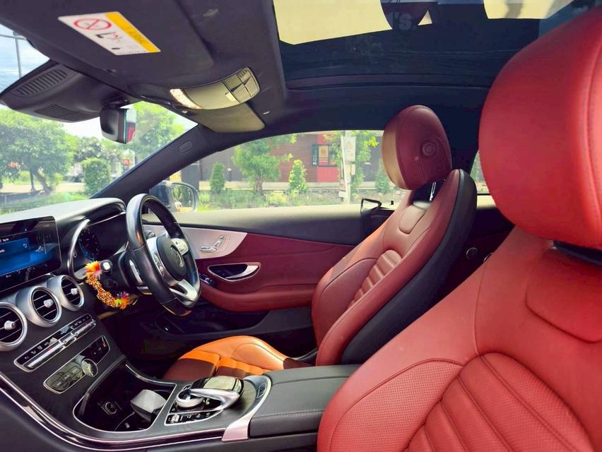 รหัสรถ KPV6552 2022 BENZ C200 2.0 COUPE AMG DYNAMIC  8