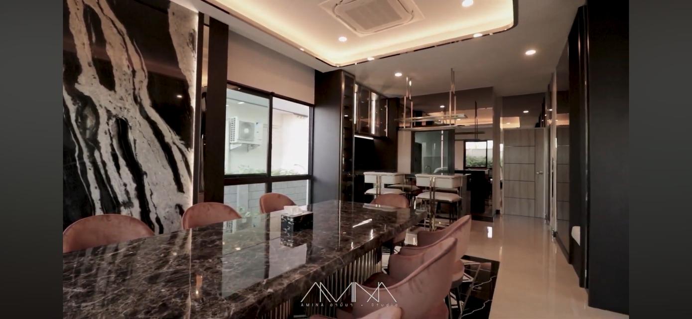 บ้านเดี่ยวให้เช่า The city พระราม9-กรุงเทพกรีฑา 7