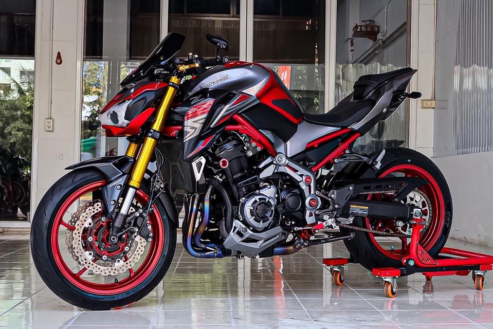 Z900 ปี2018 kawasaki สีแดง รูปที่ 4