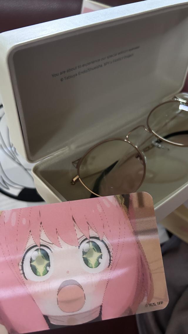 แว่นตาOPHTUS ( Spy x family ) *มิจฉาชีพไม่ต้องทักมานะคะ*