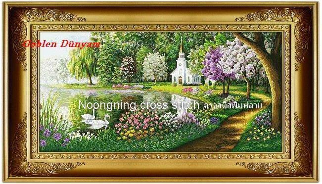 ร้าน Noongning Cross stitch ครอสติสพิมพ์ลาย จำหน่ายอุปกรณ์ครอสติส ภาพติดเพชร1521 7