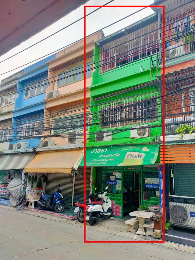 ขายอาคารพาณิชย์ 3ชั้น ใกล้ถนนใหญ่เส้นสุขสวัสดิ์ ซอยสุขสวัสดิ์ 84 (ขาออก) 1