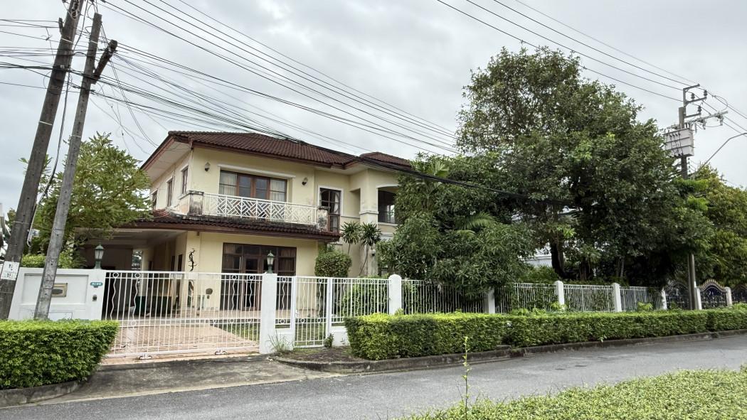 ขายบ้านเดี่ยว หมู่บ้านนันทวัน วัชรพล 5 - 113.3 ตร.ว. **ใกล้จุดขึ้น-ลงทางด่วน เพียง 2 นาที** 1