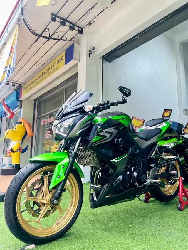 Kawasaki Z300 ปี2017 สีเขียว