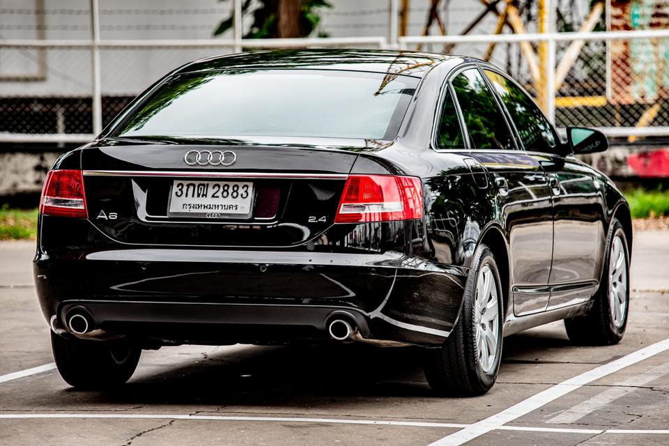 Audi A6 2.4L สีดำ ปี2006 รหัส GT2883 4