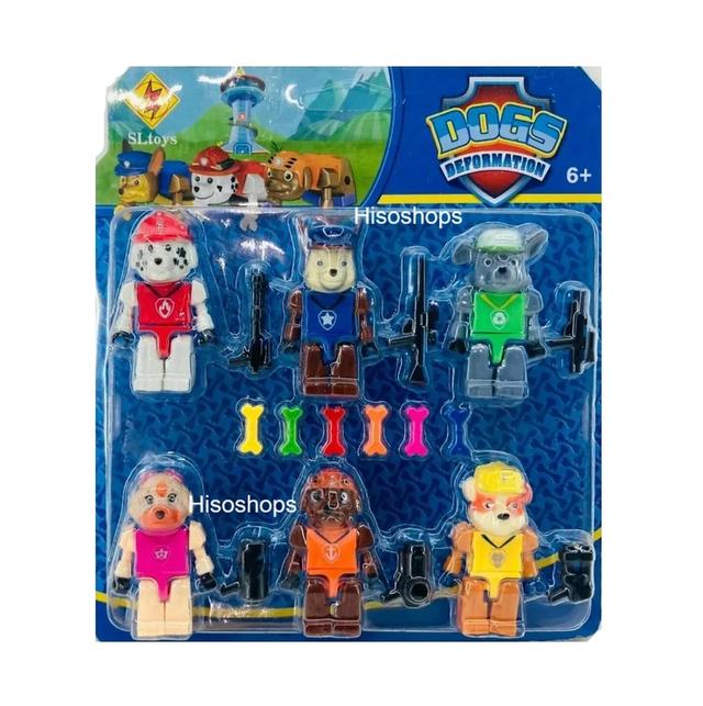 DOGS DEFORMATION เลโกหมาพราว สุดน่ารัก คละแบบคละสีให้น้องๆได้เก็บสะสม ของเล่นบล็อกตัวต่อเลโก้น่าเล่นมากๆค่ะ 5