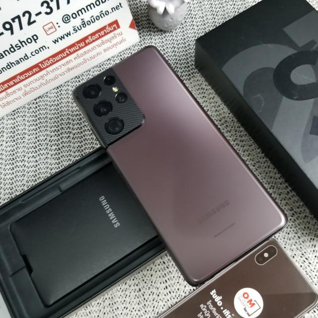 ขาย/แลก Samsung Galaxy S21Ultra 5G 16/512 Phantom Brown (สีพิเศษ) ศูนย์ไทย สวยมาก เพียง 26,900 บาท  6
