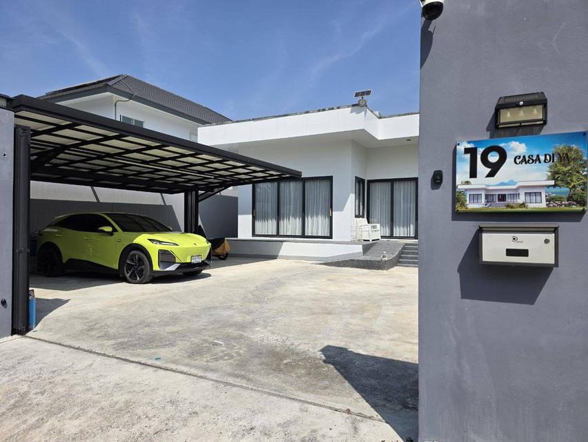 บ้านพร้อมที่ดิน บ้านเดี่ยวพร้อมที่ดิน สร้างเสร็จ 7 ตุลาคม 2567   ราคาขาย : ( 26,000,000.- ) พร้อมของตกแต่งครบพร้อมอยู่ -  แถมรถ Deepal s07 ปี2024-2025 1
