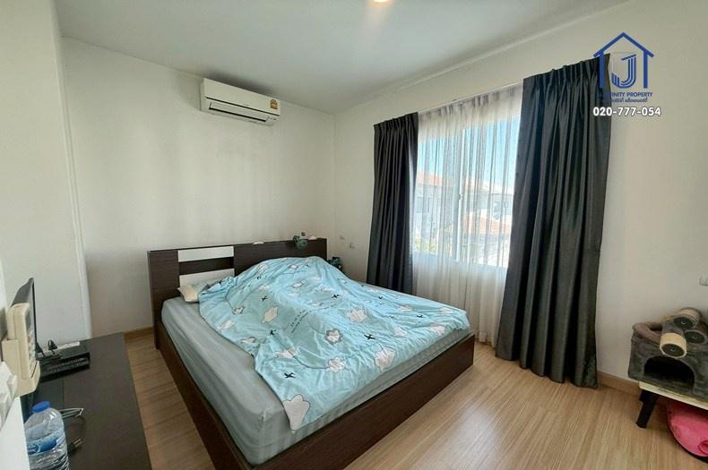 ขายทาวน์โฮม 2 ชั้น คาซ่า ซิตี้ วัชรพล-เพิ่มสิน หลังริม ใกล้ทางด่วนฉลองรัช รถไฟฟ้าสายสีเขียว 9