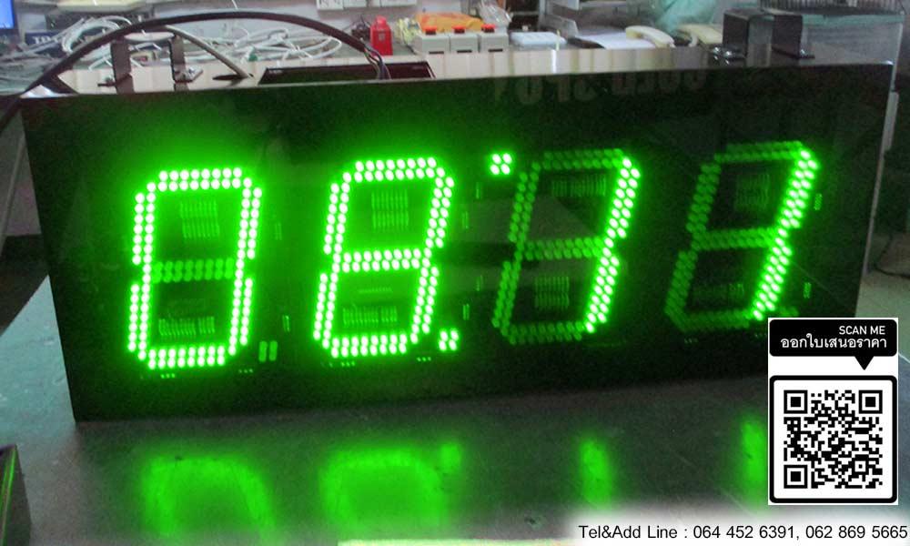 รุ่น 504 Digital clock นาฬิกาดิจิตอล นาฬิกาโรงงาน นาฬิกาขนาดใหญ่ นาฬิกาแขวนผนัง นาฬิกาจับเวลา  6