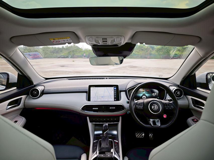 MG HS Wagon 4dr X TST 7sp FWD 1.5Ti (Sunroof) Y22 mnc สีขาว เกียร์ออโต้  รถสวยสภาพดี 17