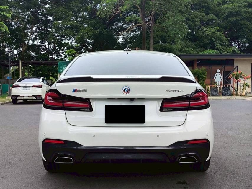 รถเข้าใหม่! BMW 530e M Sport LCI ปี 2021 สีขาว 6