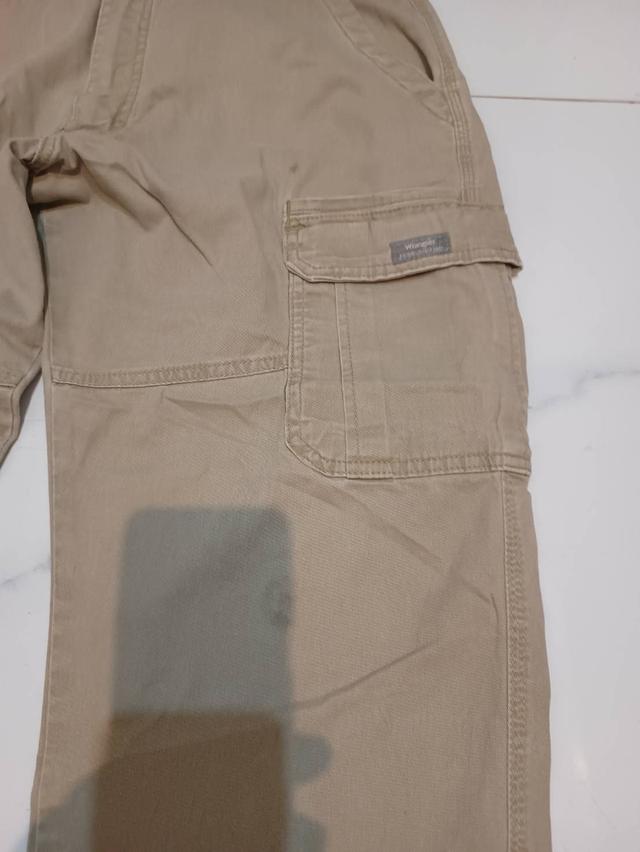 กางเกง Cargo Wrangler สีกากี ผ้าใส่สบาย เอว 40" รูปที่ 7