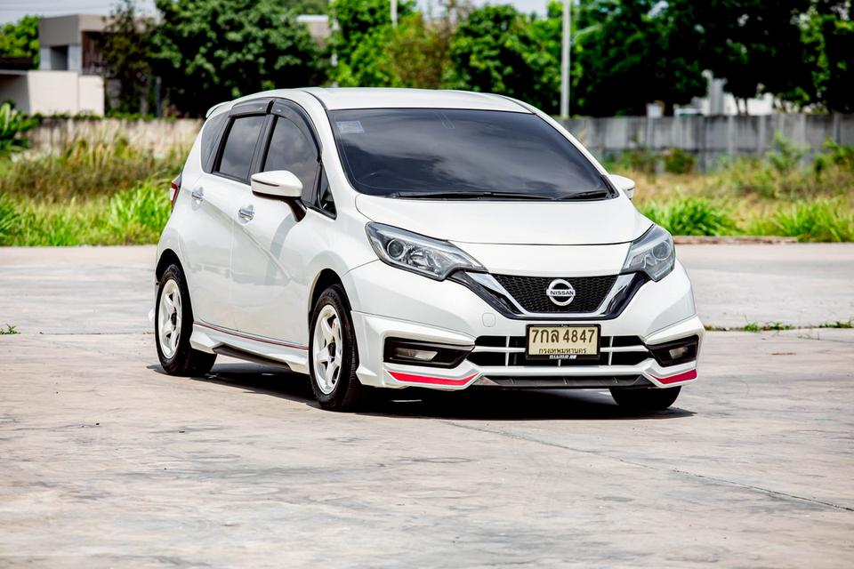 Nissan Note 1.2VL ปี 2018 สีขาว สวยสภาพดี รูปที่ 4