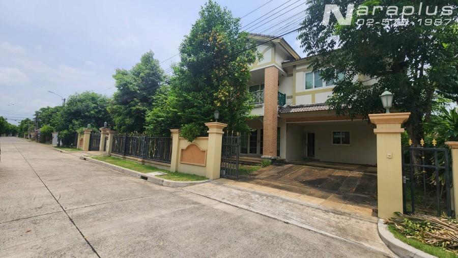68050628 : ขายบ้านเดี่ยว 2 ชั้น ตกแต่งแล้ว พร้อมอยู่ บนที่ดินขนาด 92.6 ตรว. หมู่บ้านลัดดารมย์ Elegance เกษตร-นวมินทร์ กรุงเทพ 1