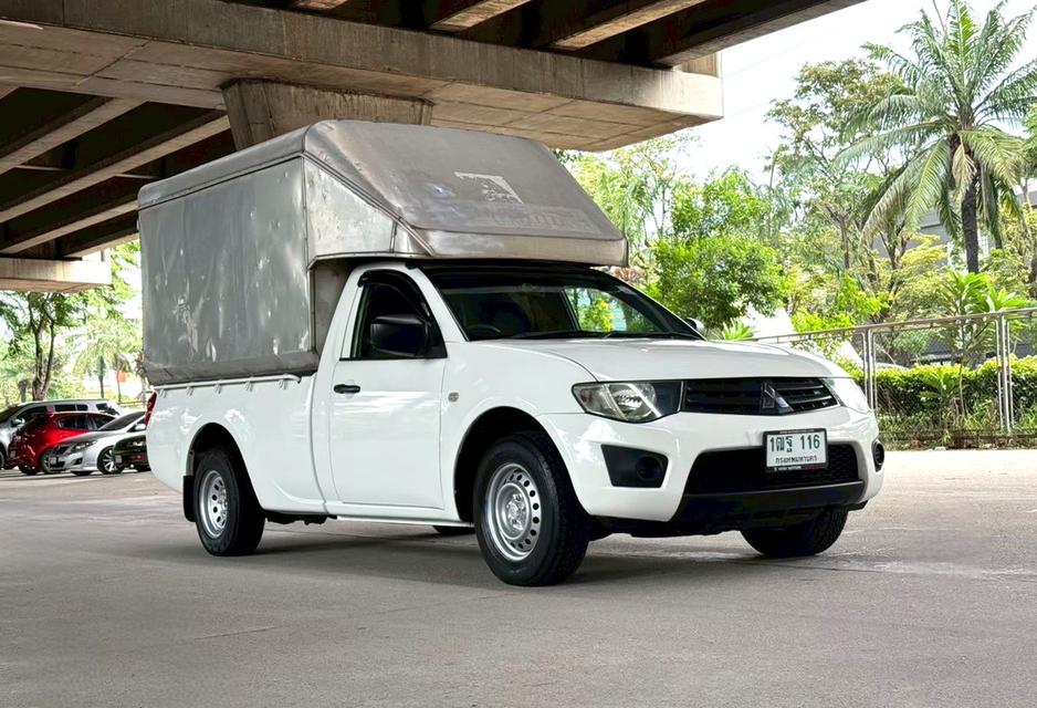 2014 Mitsubishi TRITON 2.4 เบนซิน หัวเดียว MT รถพร้อมใช้ สภาพเยี่ยม รูปย่อยที่ 3