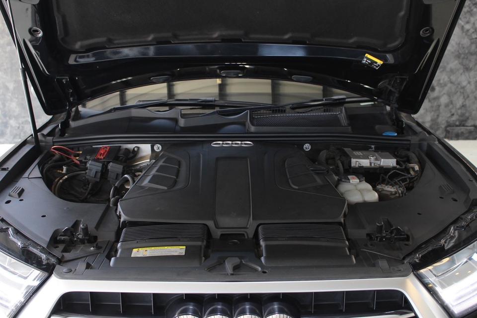 รหัสรถ JRS4994 พบกับรถเข้าใหม่ AUDI Q7 55 TFsi q S Line ปี 2018 สีดำ ดุๆ  7