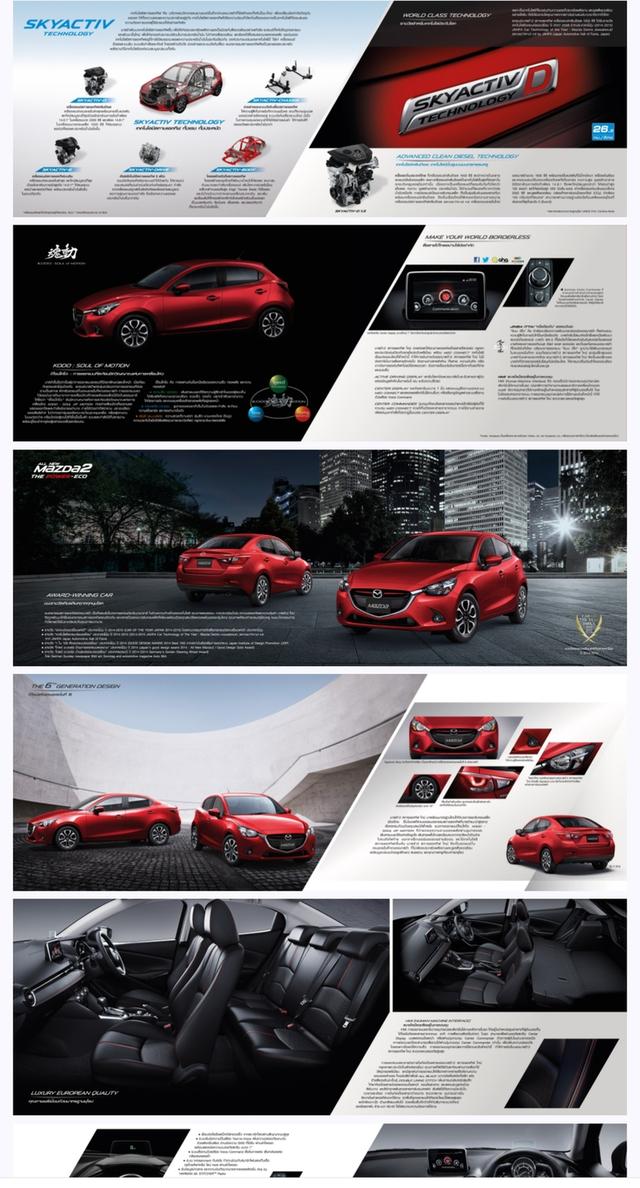 Mazda2 2015 1.3 Skyactive  high plus รูปที่ 12