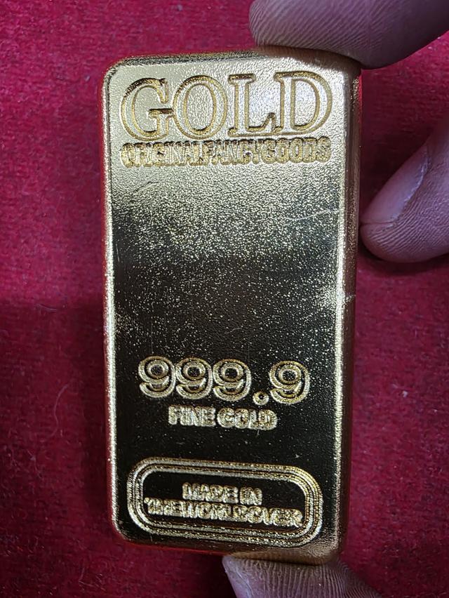 A.ของสะสม สวยหายาก แท่งสีทอง หนักๆ Fine gold 999.9 เดิมๆ ขายเป็นชิ้นงานของสะสม ตามสภาพ ไม่ได้รับประกัน พร้อมส่ง รูปที่ 5