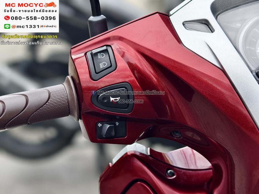 Lead 4v สีแดง 2023 วิ่ง10000โล รถบ้านแท้มือเดียว ไม่ใช่รถประมูล เครื่องท่อเดิมๆ No1138 8