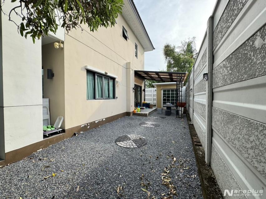 68121148 : ขายบ้านเดี่ยว 2 ชั้น หลังริม ขนาด 3 ห้องนอน บนที่ดิน 58.1 ตารางวา หมู่บ้าน Centro ราชพฤกษ์ 2 นนทบุรี บ้านสวย พื้นที่เยอะโครงการดี สังคมน่าอ 6