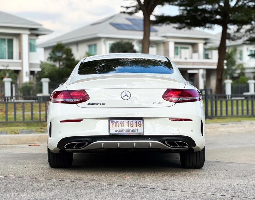 รหัสรถ AVA1919 ⭐ Benz C43 AMG 4MATIC Coupe ปี 2017 ตัวแรง 367 ม้า รูปที่ 3