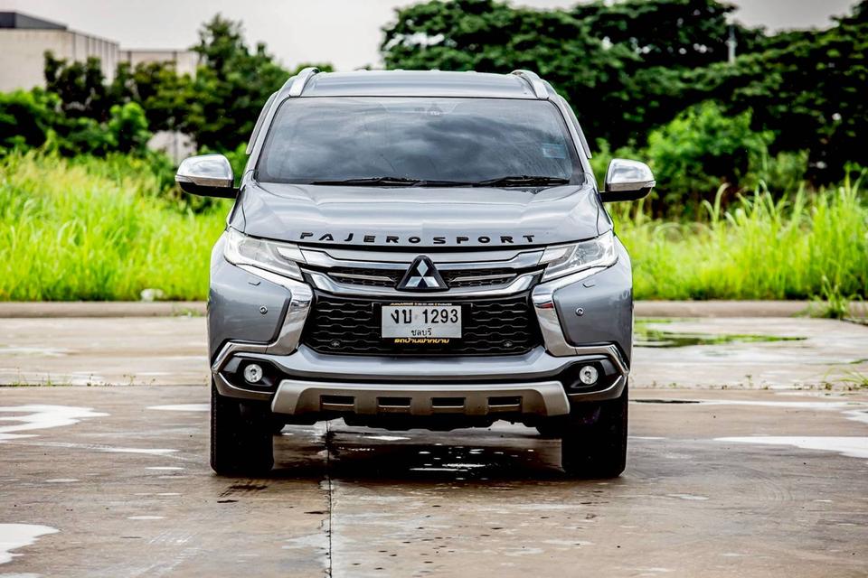MITSUBISHI PAJERO SPORT 2.4 GT Premium ปี 2019 สีเทา มือเดียวป้ายแดง