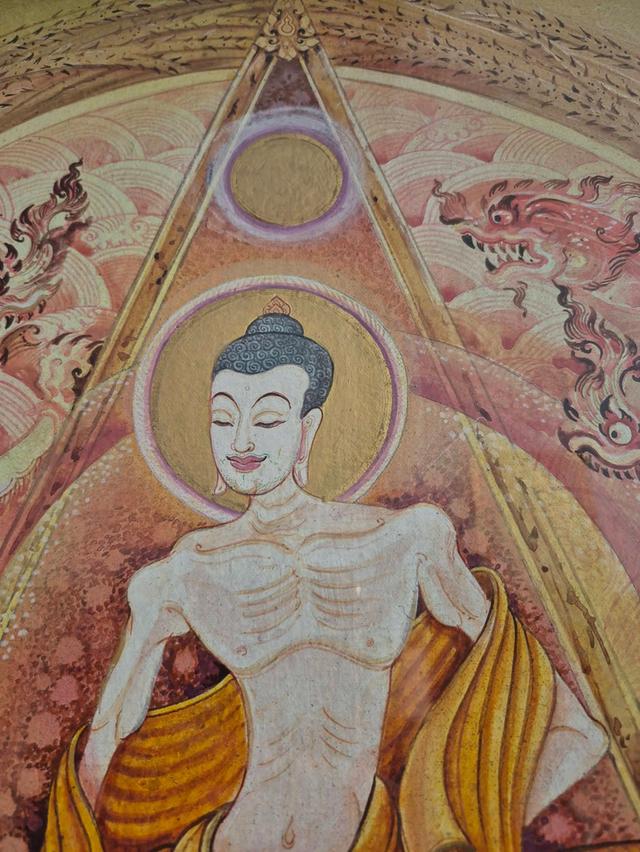 ภาพวาดหายากงานพุทธศิลป์ผลงาน อาจารย์สุวัฒน์ แสนขันติ รูปที่ 2