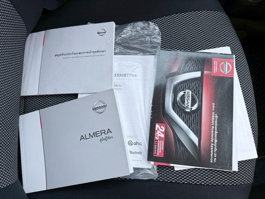ปี 2016 NISSAN ALMERA, 1.2 VL รถมือเดียวลำดับที่1Book service / คู่มืออยู่ครบ รูปที่ 14