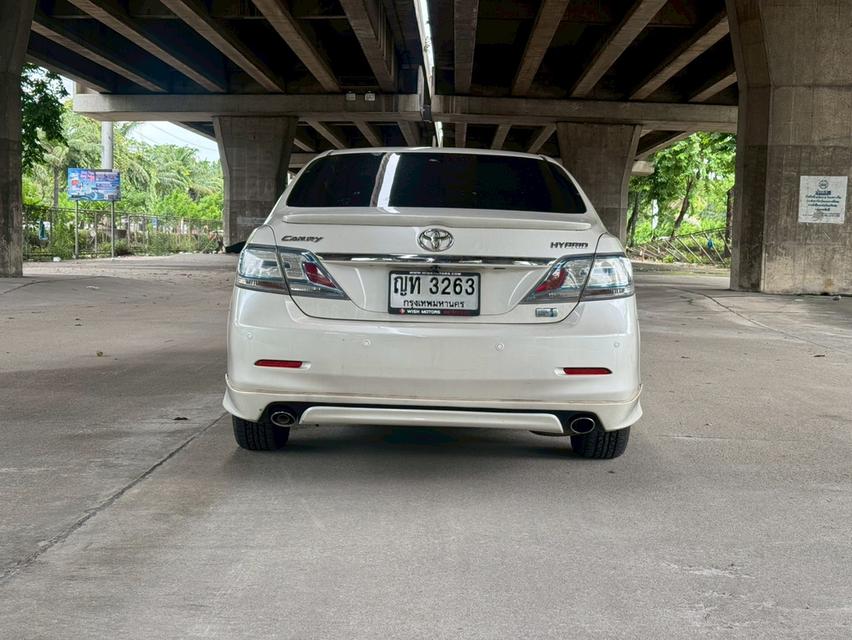 ขายรถ Toyota Camry 2.4 Hybrid ปี 2011 สีขาว เกียร์ออโต้