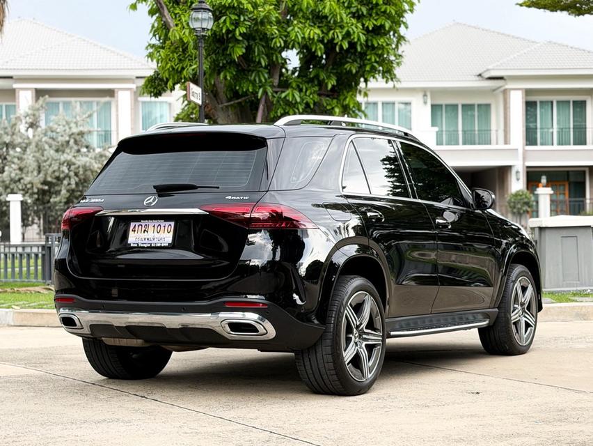 Mercedes-Benz GLE300d 4MATIC AMG Dynamic Facelift 2024 สีดำ ไมล์น้อย รูปที่ 4