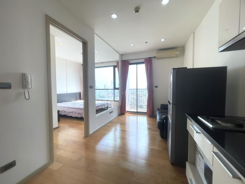 ขาย คอนโด FUSE สาทร-ตากสิน 31.17 ตร.ม. 1 ห้องนอน ชั้น 27 วิวเมือง วิวแม่น้ำ ประตูห้องติดสวนลอยฟ้า ติด BTS วงเวียนใหญ่ 14 6