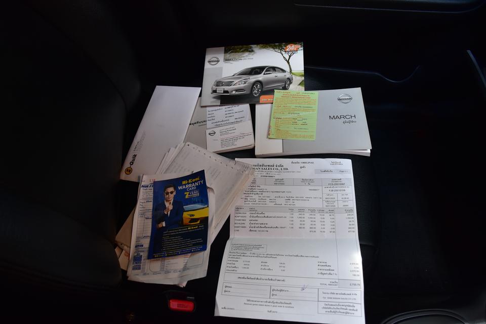 Nissan March VL ปี12 มือเดียว เจ้าของขายเอง รูปที่ 15