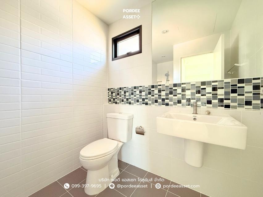 ขาย!! บ้านเดี่ยว คณาสิริ ศาลายา-ปิ่นเกล้า ( หลังริม ขนาด 51 ตร.ว. ) ซ.ถนนสำเร็จพัฒนา บางกรวย นนทบุรี : Kanasiri Salaya - Pinklao 6