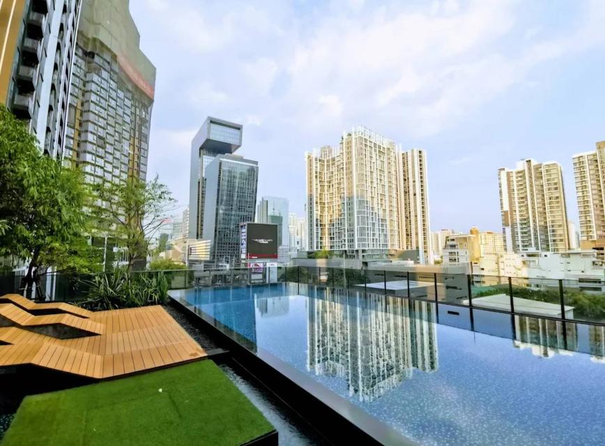 เจ้าของปล่อยเช่า คอนโด Rhythm Asoke 1 ชั้น 33 ห้องสตูดิโอ 22.5 ตรม. วิวสระว่ายน้ำ+เมือง 18