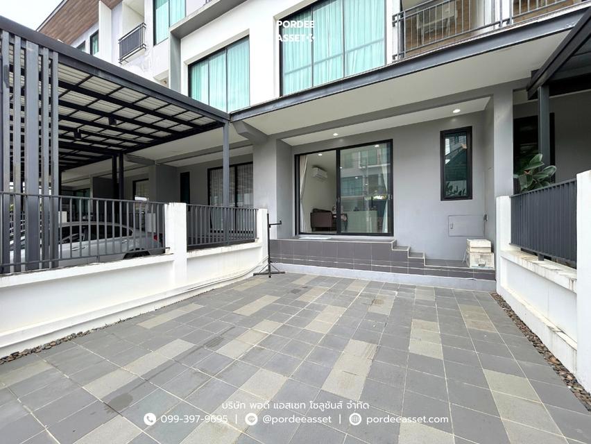 ขาย!! ทาวน์โฮม 3 ชั้น ซิกเนเจอร์ เรสซิเดนท์ ราชพฤกษ์-สวนผัก32 (ขนาด 25.2 ตร.ว. หน้ากว้าง 5.2 ม.) ถ.ปลายบาง บางกรวย นนทบุรี : Signature Residence 2