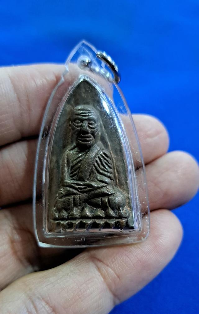 พระพิมพ์เตารีดหลวงปู่ทวด วัดช้างให้พิมพ์ใหญ่ สำนักสงฆ์ต้นเรียบ ปี2557 #เป็นสถานที่ที่ศักดิ์สิทธิ์ที่ฝังรกหลวงปู่ทวด รูปย่อยที่ 2