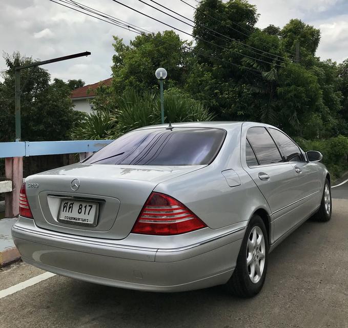 🔔 BENZ S280 LONG WHEELBASE ตัวถังยาว 2004 มือเดียววิ่งแค่ 150000 km ไมล์แท้สภาพสวยเครื่องยนต์เดิมM112 ไม่ติดแก๊ส  2