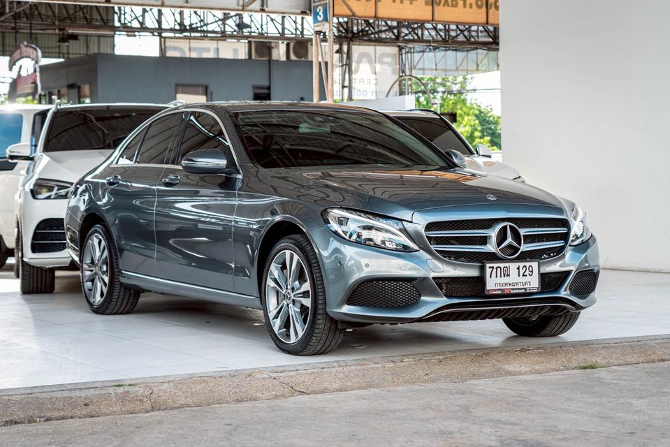 รหัสรถ NP129 รุ่นรถ : BENZ C350e AVANTGARDEปีรถ : 2018