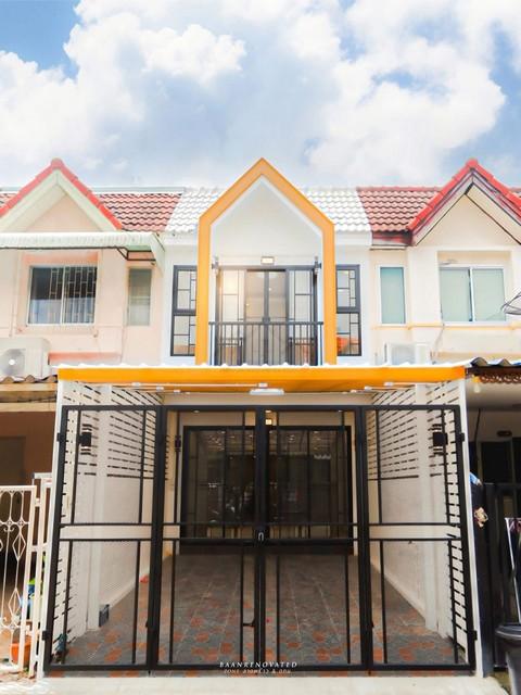 ขายทาวน์เฮ้าส์ 2 ชั้น รีโนเวทใหม่สวย สไตล์ มินิมอล หมู่บ้านสวนทิพย์ คลองลำเจียก12 ใกล้เลียบด่วน 1