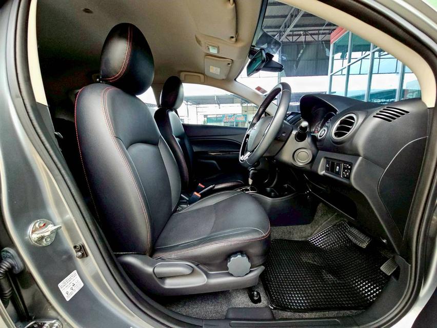 รหัสรถ SEZ12 Mitsubishi Mirage 1.2 GLS Ltd. เกียร์ ออโต้ เบนซิน สี เทา ปี 2019 9