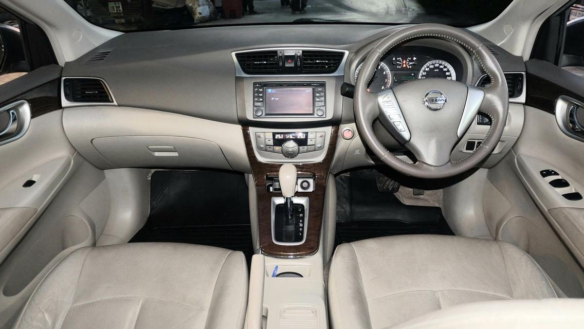 NISSAN SYLPHY, 1.6V ปี2013 ประกันป.1มือเดียวป้ายแดงไมล์ 21x,xxx km.เครื่องยนต์เบนซินเกียร์ออโต้ราคา 138,000 บาท•72 ผ่อน 2,9xx.-•60 รูปที่ 8